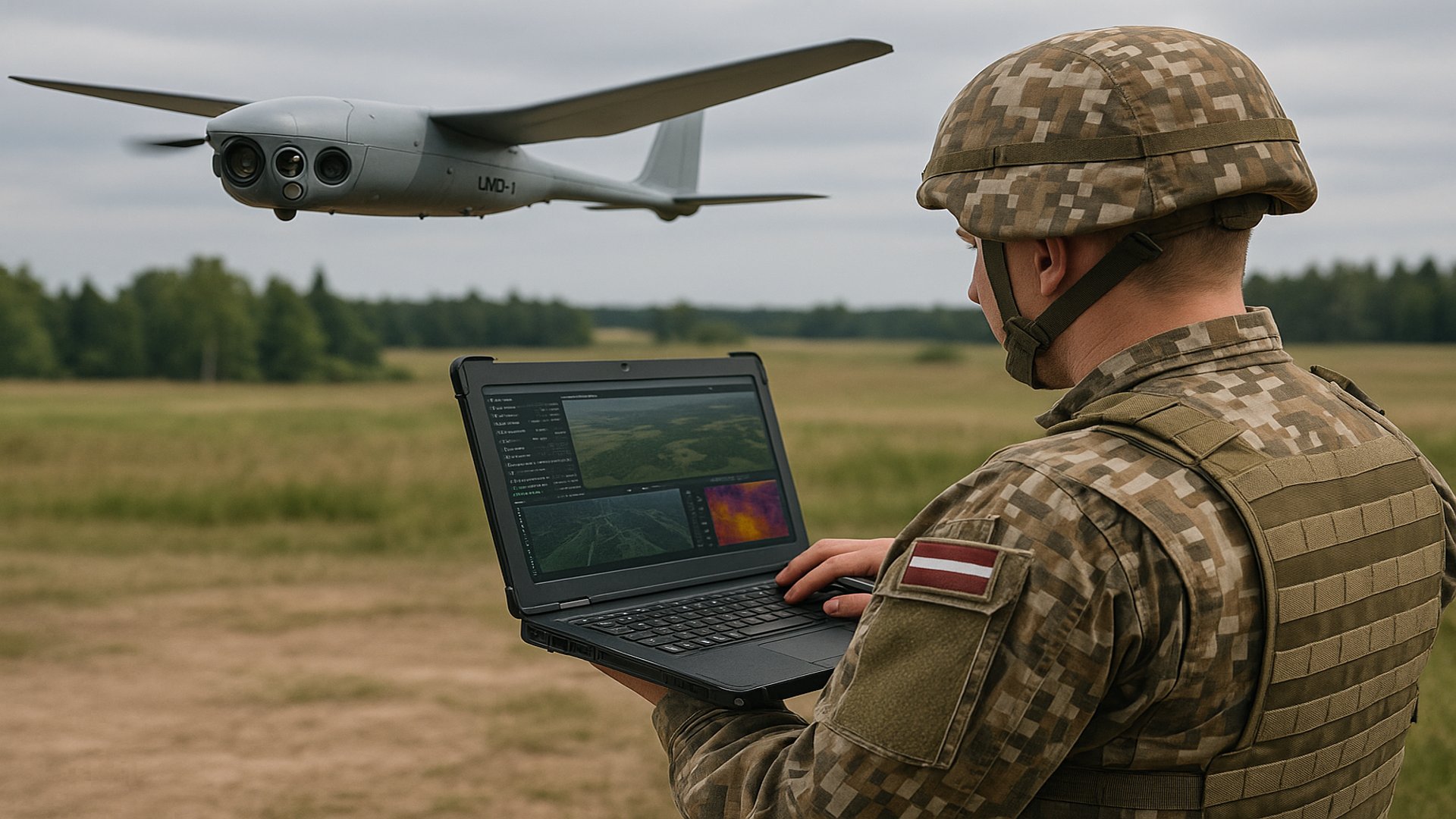 LIVO-1 Surveillance Drone with Latvian Operator